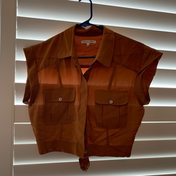 Rust crop top - Picture 3 of 3